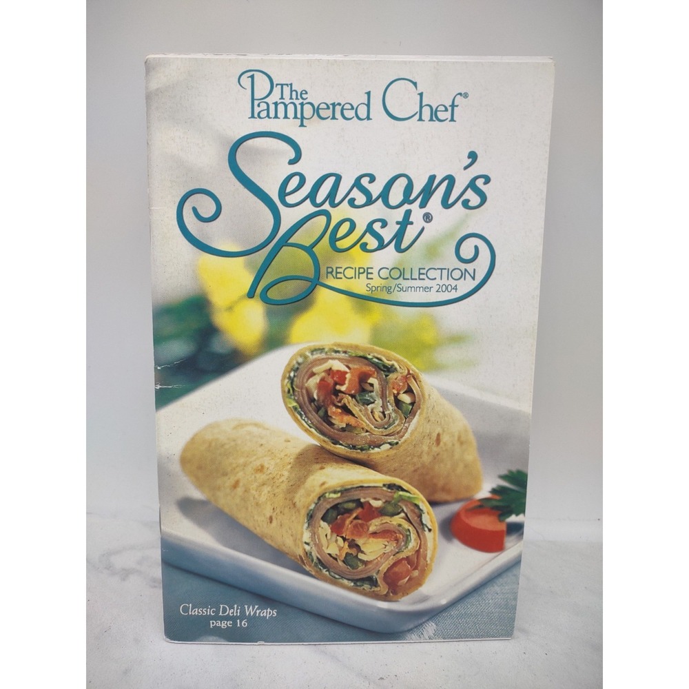 Pampered Chef Seasons Best Recipe Collections Cookbooks Lot of 22+ 1994 to 2019 - Picture 11 of 14